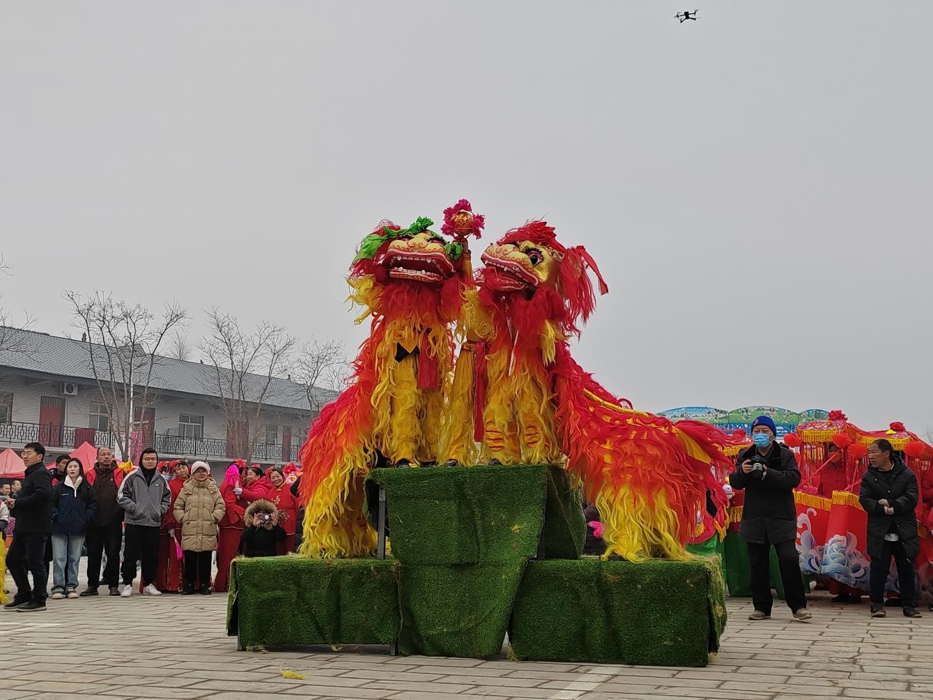 南乐县大型庙会图片