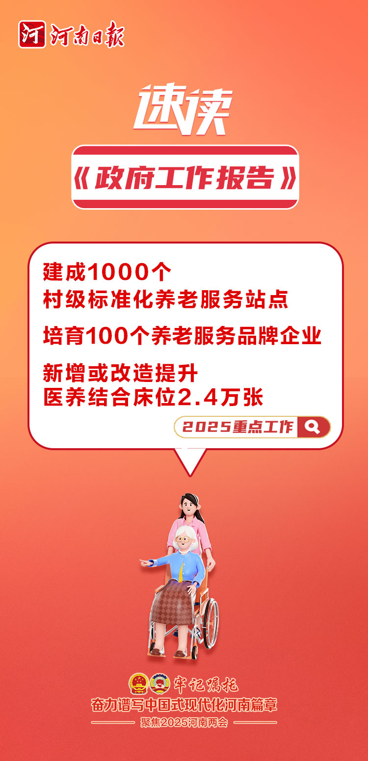 海報 | 速讀2025年河南省政府工作報告