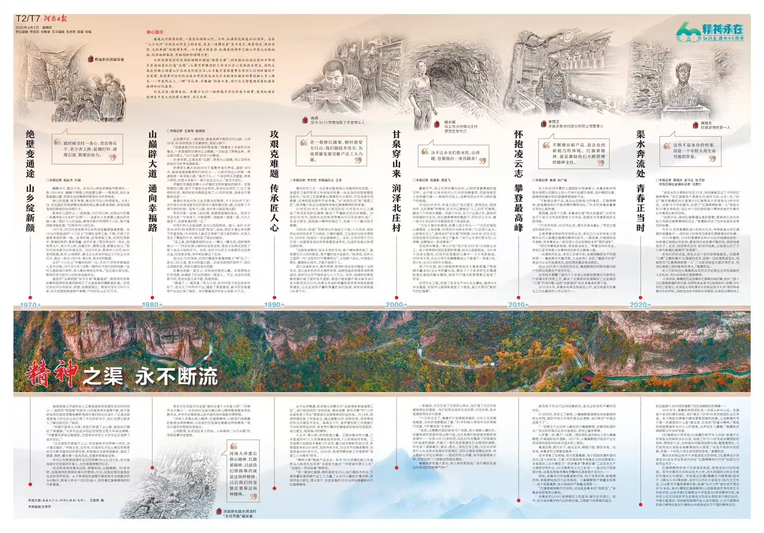 中原大地上的“红旗渠” | 辉县郭亮洞：绝壁变通途，山乡绽新颜 