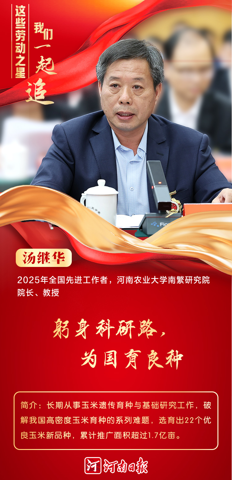 海報丨這些奮斗榜樣，我們一起追！