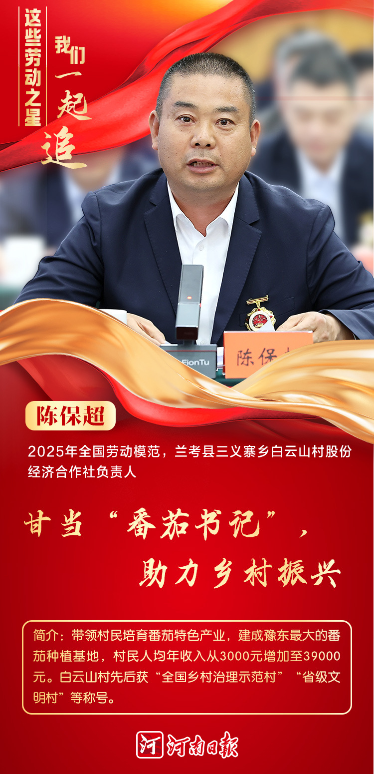 海報丨這些奮斗榜樣，我們一起追！